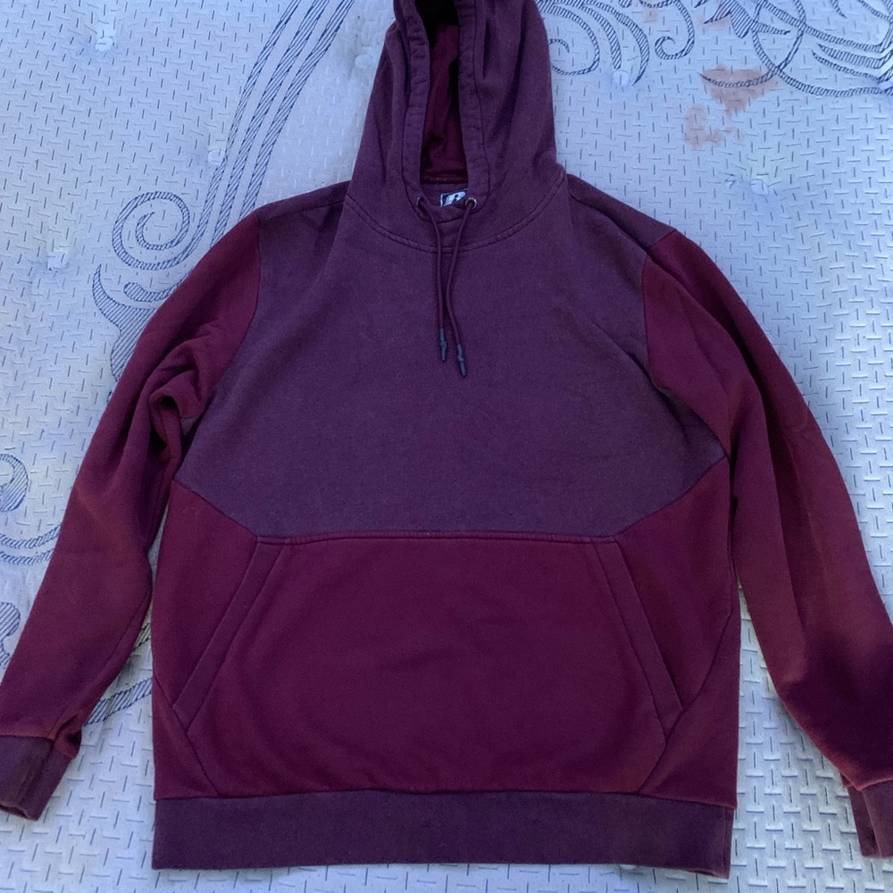 Russell maroon fleece